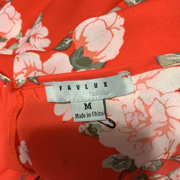 3/$20 FAVLUX M Floral Dress - Picture 7 of 7